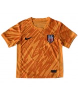 Spojené Státy Brankářské Venkovní Dres Copa America 2024 Krátký Rukáv
